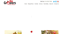 Desktop Screenshot of baygrowers.com